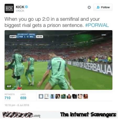 Funny PORWAL game tweet – Euro 2016 memes & funny pictures @PMSLweb.com