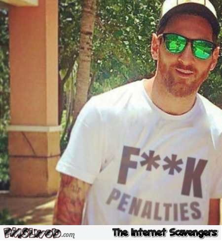 Funny Messi T-shirt photoshop @PMSLweb.com