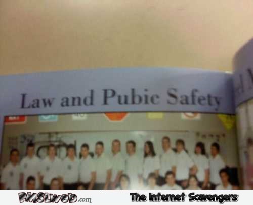Funny pubic safety typo fail @PMSLweb.com