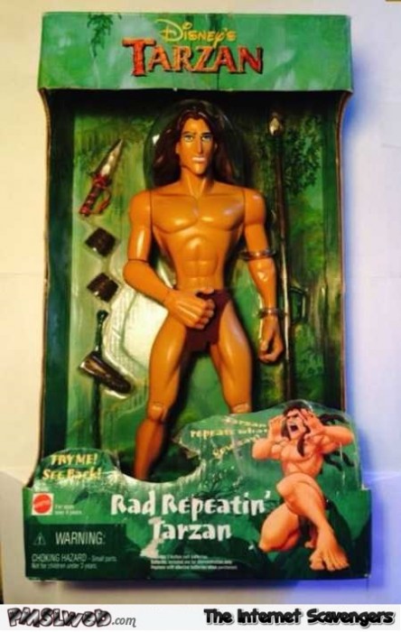 Rad Repeating Tarzan toy fail