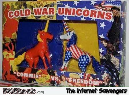 Cold war Unicorns WTF toy @PMSLweb.com