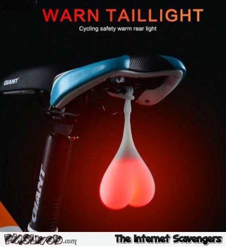 Funny ballsack warning taillight � Wednesday YLYL pictures @PMSLweb.com