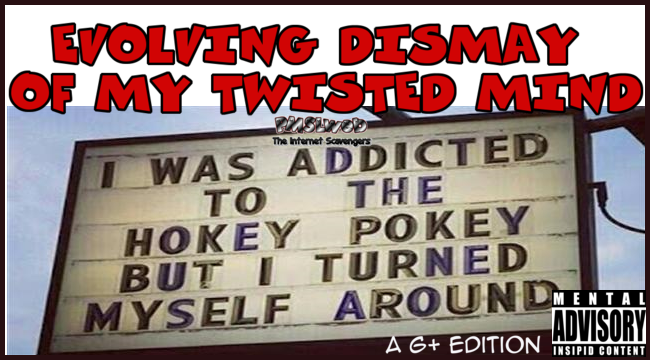 Evolving dismay of my twisted mind funny pictures @PMSLweb.com