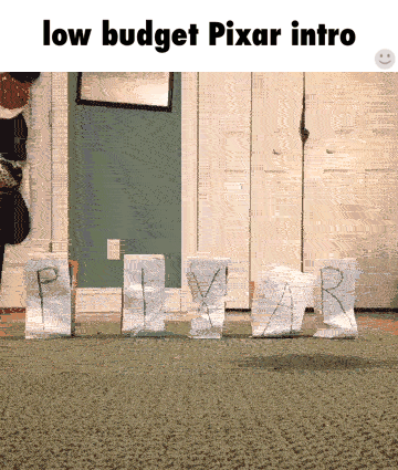 Funny low budget Pixar intro @PMSLweb.com