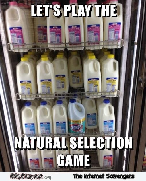 Funny natural selection game meme @PMSLweb.com