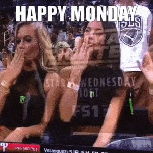 Happy Monday to you funny gif - Monday LOL time @PMSLweb.com