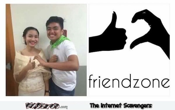 Funny friendzone sign @PMSLweb.com