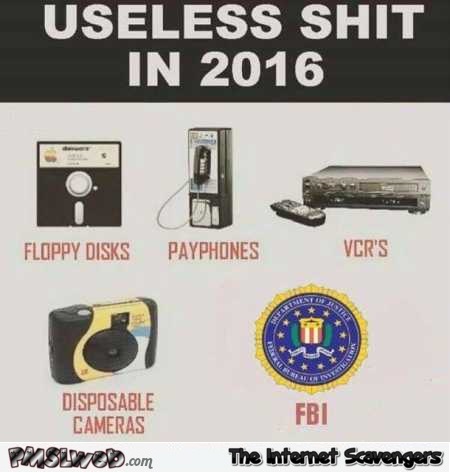 Useless shit in 2016 funny meme @PMSLweb.com