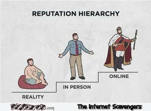 Reputation hierarchy humor @PMSLweb.com