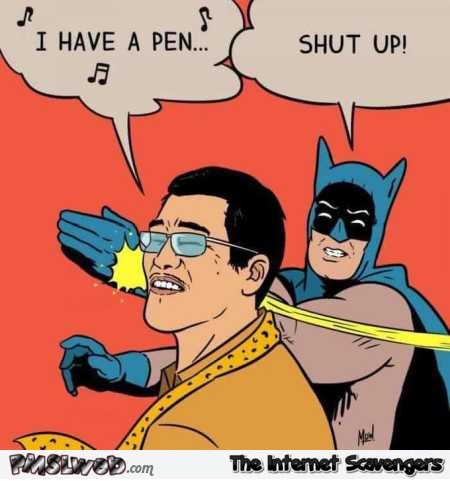 Funny piko Tzro and Batman meme @PMSLweb.com