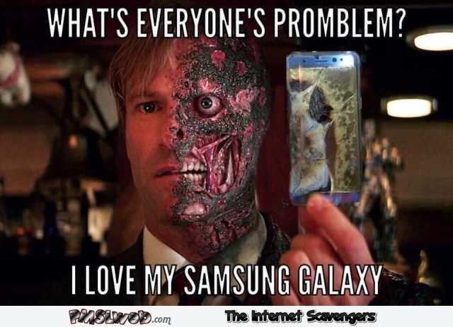 I love my Samsung galaxy funny meme – TGIF you laugh you lose @PMSLweb.com