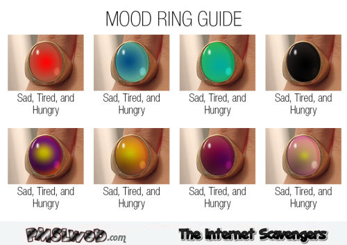 Funny mood ring guide @PMSLweb.com