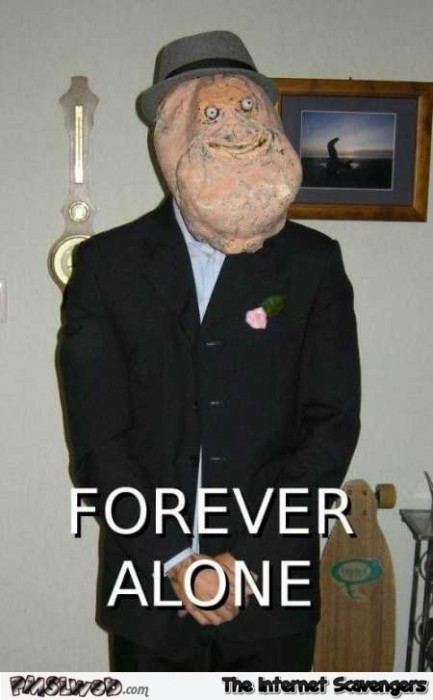 Funny forever alone costume