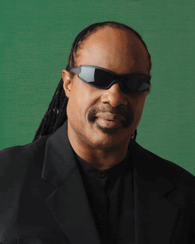 Funny Stevie Wonder deal with it gif