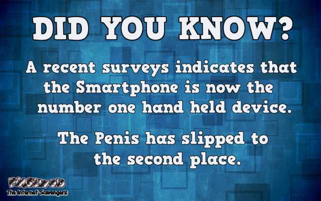 Funny sarcastic Smartphone did you know @PMSLweb.com