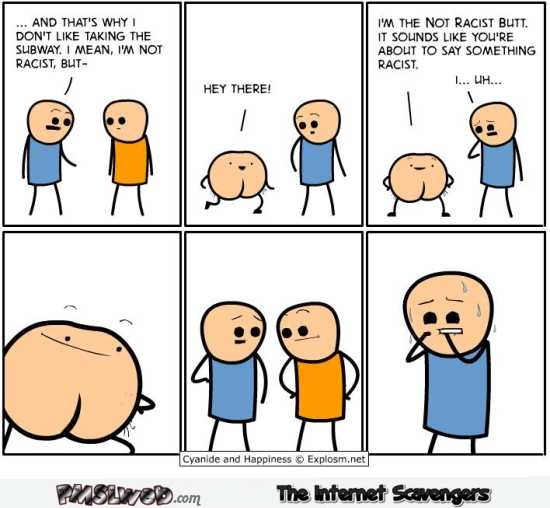 I’m not racist but funny Cyanide and Happiness cartoon