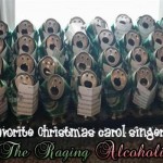 Funny alcoholic Christmas carol singers meme @PMSLweb.com