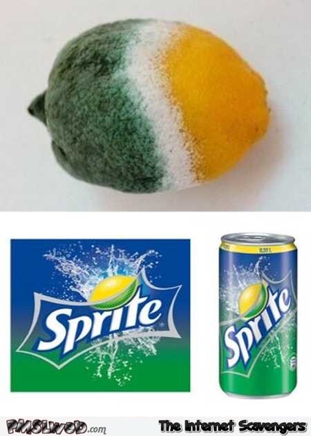 The Sprite lemon exists funny meme @PMSLweb.com