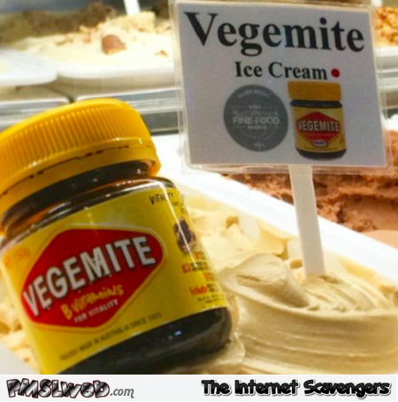 Funny vegemite ice cream @PMSLweb.com