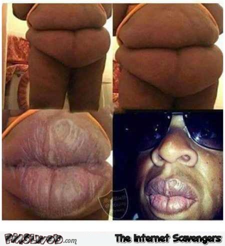 Belly looks like Jay Z’s lips funny meme @PMSLweb.com