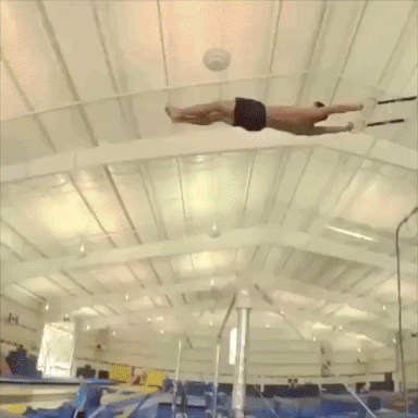Gymnast penetrates woman funny gif – Funny Friday guff @PMSLweb.com