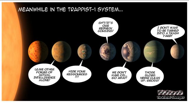 Funny new exoplanets meme - Chucklesome Friday pictures @PMSLweb.com