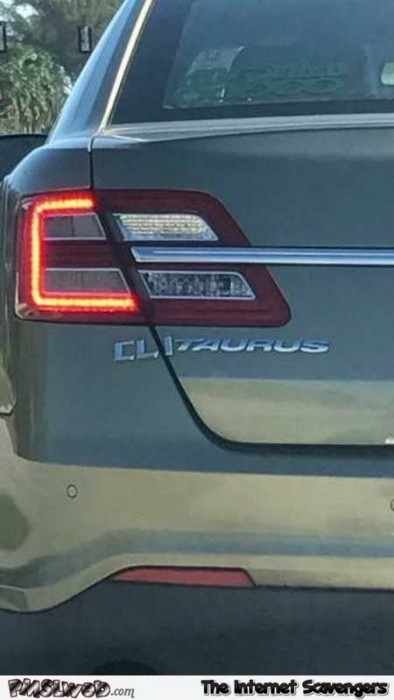 Funny clitaurus car brand