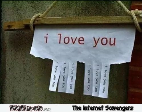 I love you strips for single people humor @PMSLweb.com