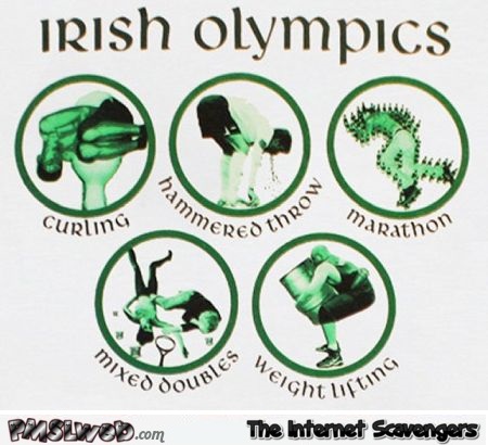 Funny Irish Olympics @PMSLweb.com