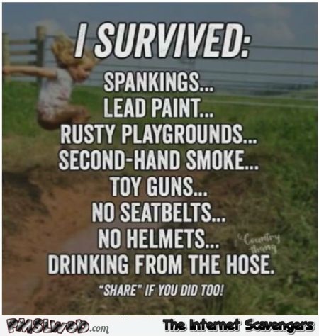 Share if you survived these too funny meme
