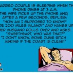 Funny husband and wife in bed joke @PMSLweb.com