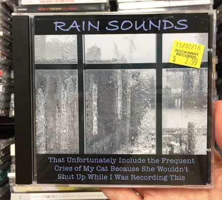 Funny rain sounds CD meme @PMSLweb.com