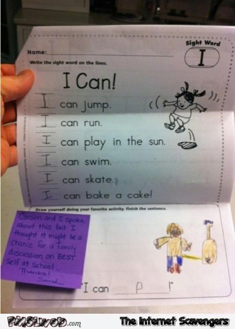 I can pee funny kid's classwork answer @PMSLweb.com