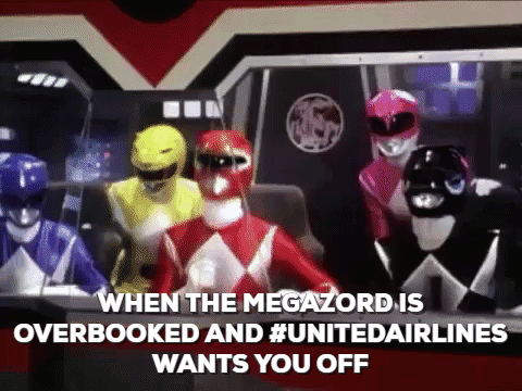 When the megazord is overbooked funny gif @PMSLweb.com