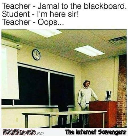Come to the blackboard funny meme