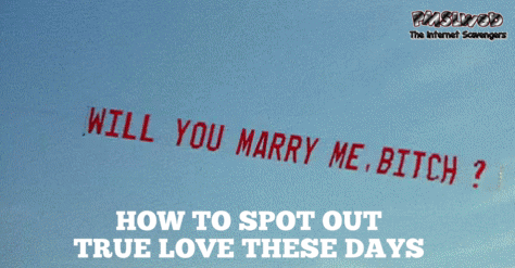 Marrige proposal these days funny gif - Inappropriate but funny pictures @PMSLweb.com