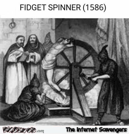 Medieval fidget spinner funny meme @PMSLweb.com