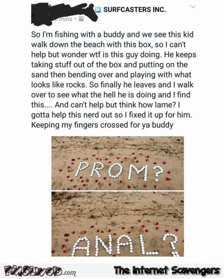 Helping a kid ask a girl to prom funny prank @PMSLweb.com