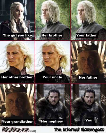 The girl you like meme funny Game of Thrones edition @PMSLweb.com