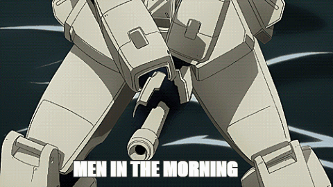 How men pee in the morning funny gif @PMSLweb.com