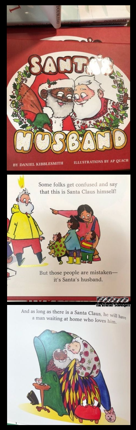 Santa' s husband funny awesome Christmas book @PMSLweb.com