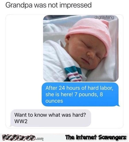  Grandpa was not impressed funny text message - Random memes and funnies @PMSLweb.com