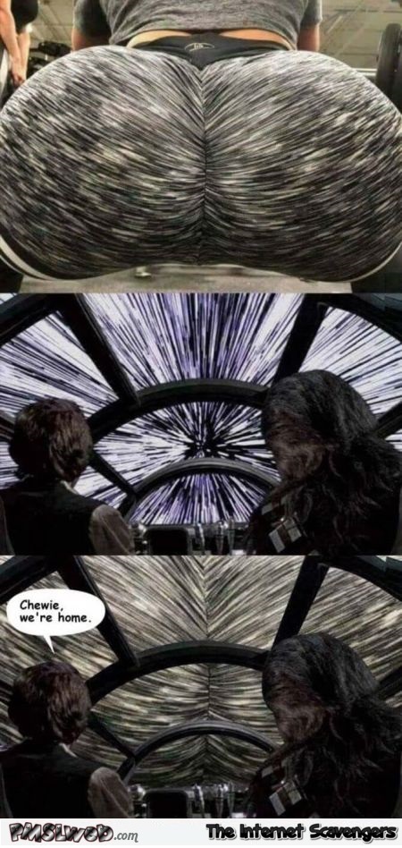 Funny Star Wars Hyperspace meme @PMSLweb.com