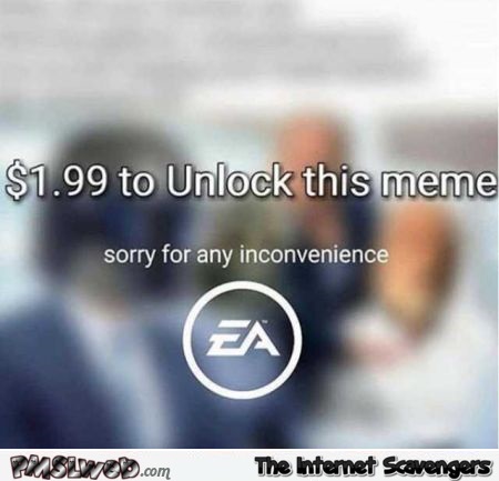 If EA made memes humor @PMSLweb.com