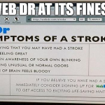 Web Dr at its finest funny meme - LMAO memes and pics @PMSLweb.com