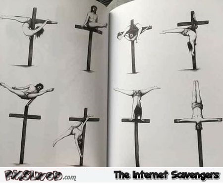 Funny Jesus on the cross workouts - Funny Internet BS @PMSLweb.com