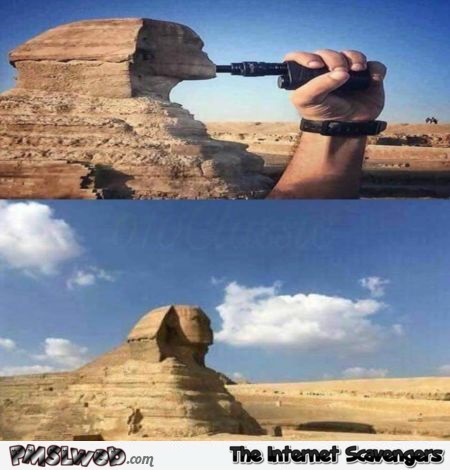 Funny vaping sphinx meme - Funny pictures collection @PMSLweb.com