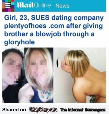 Girl sues PlentyOfHoes website inappropriate humor