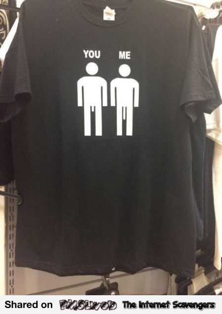 Your penis versus mine funny t-shirt @PMSLweb.com