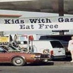 Kids with gas eat free humor @PMSLweb.com